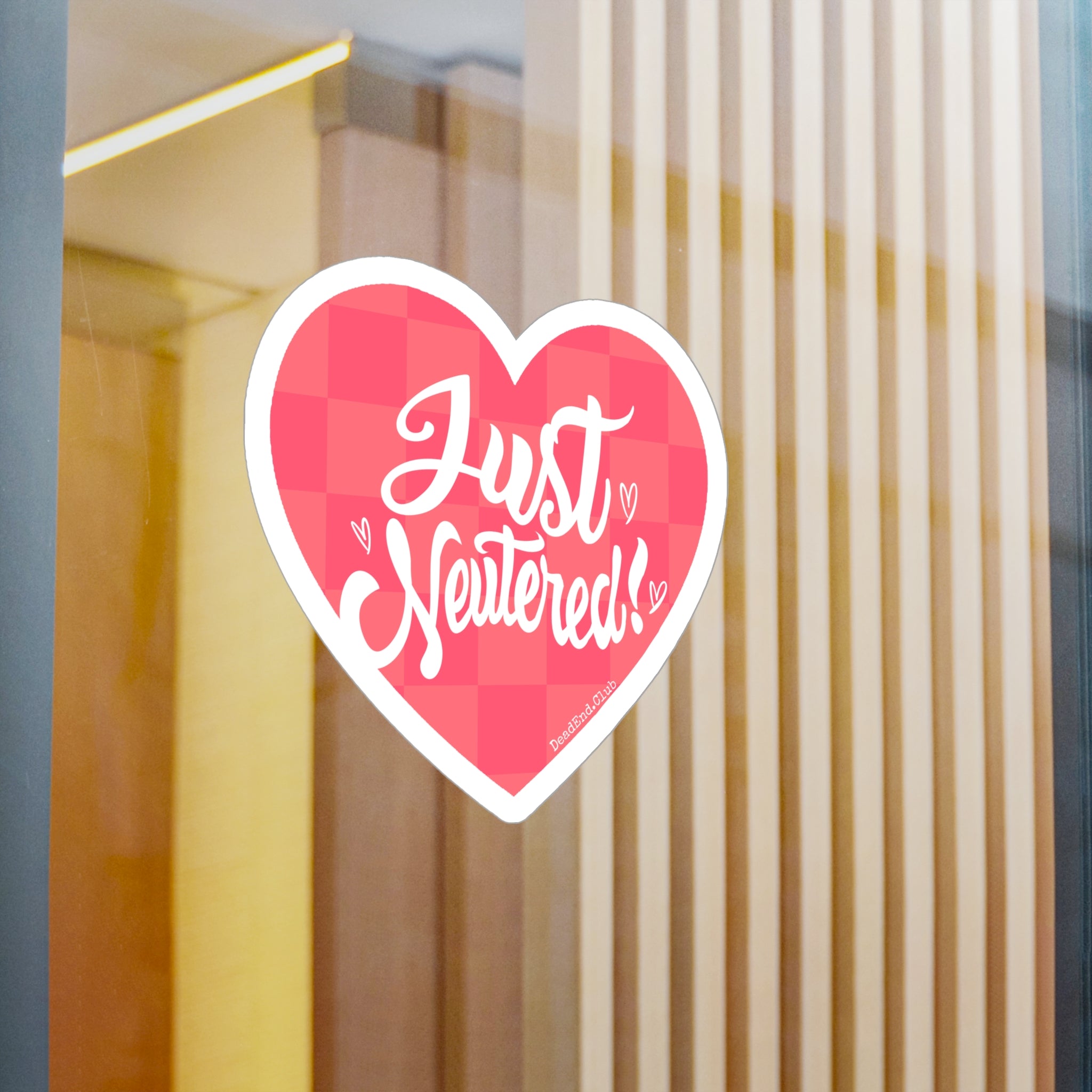 Just Neutered! Sticker - DEAD-END CLUB