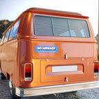 No Airbags Bumper Sticker Blue - DEAD-END CLUB