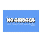 No Airbags Bumper Magnet Blue - DEAD-END CLUB