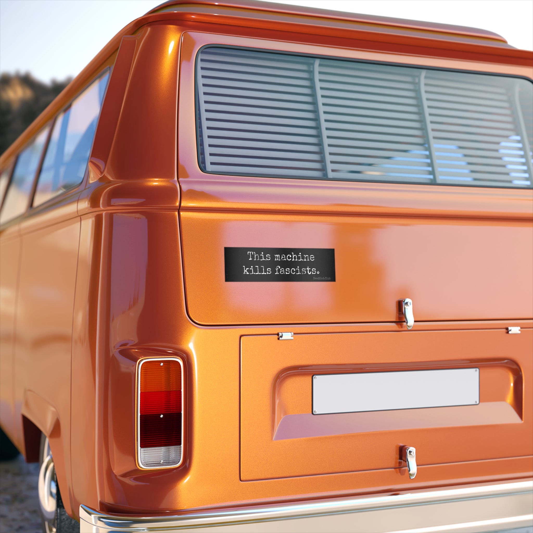 This Machine Bumper Sticker - DEAD-END CLUB
