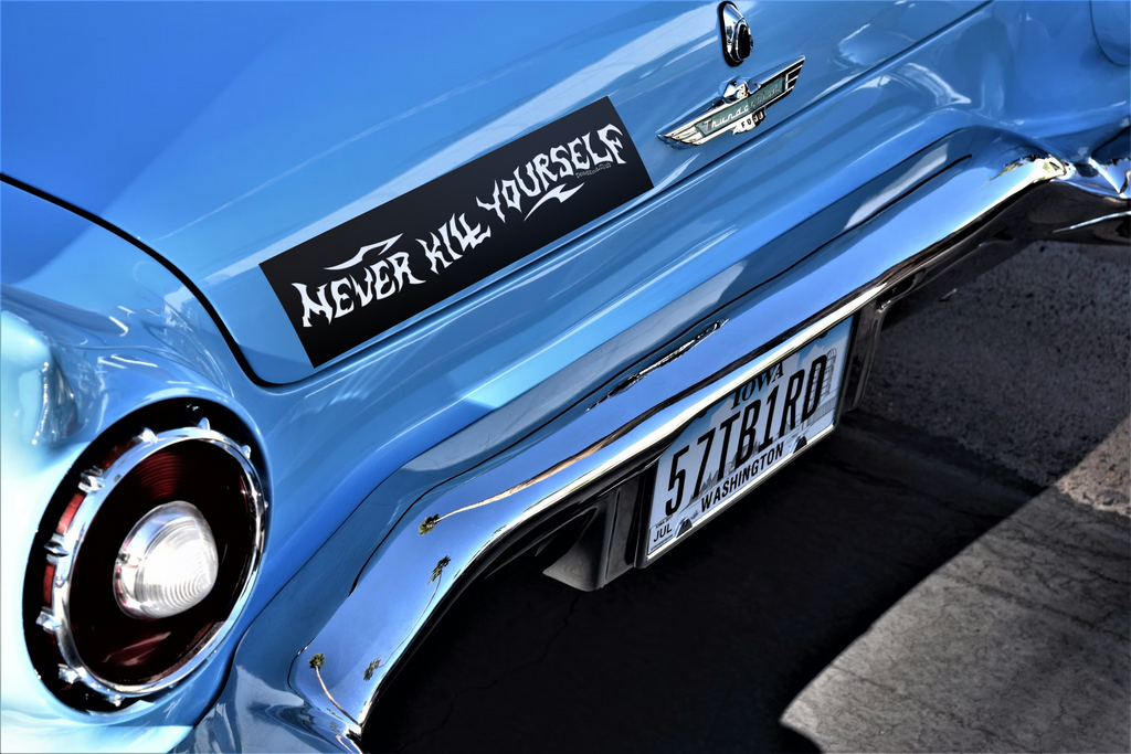 Never KYS Bumper Sticker - DEAD-END CLUB