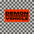 Demon Possessed Bumper Sticker - DEAD-END CLUB
