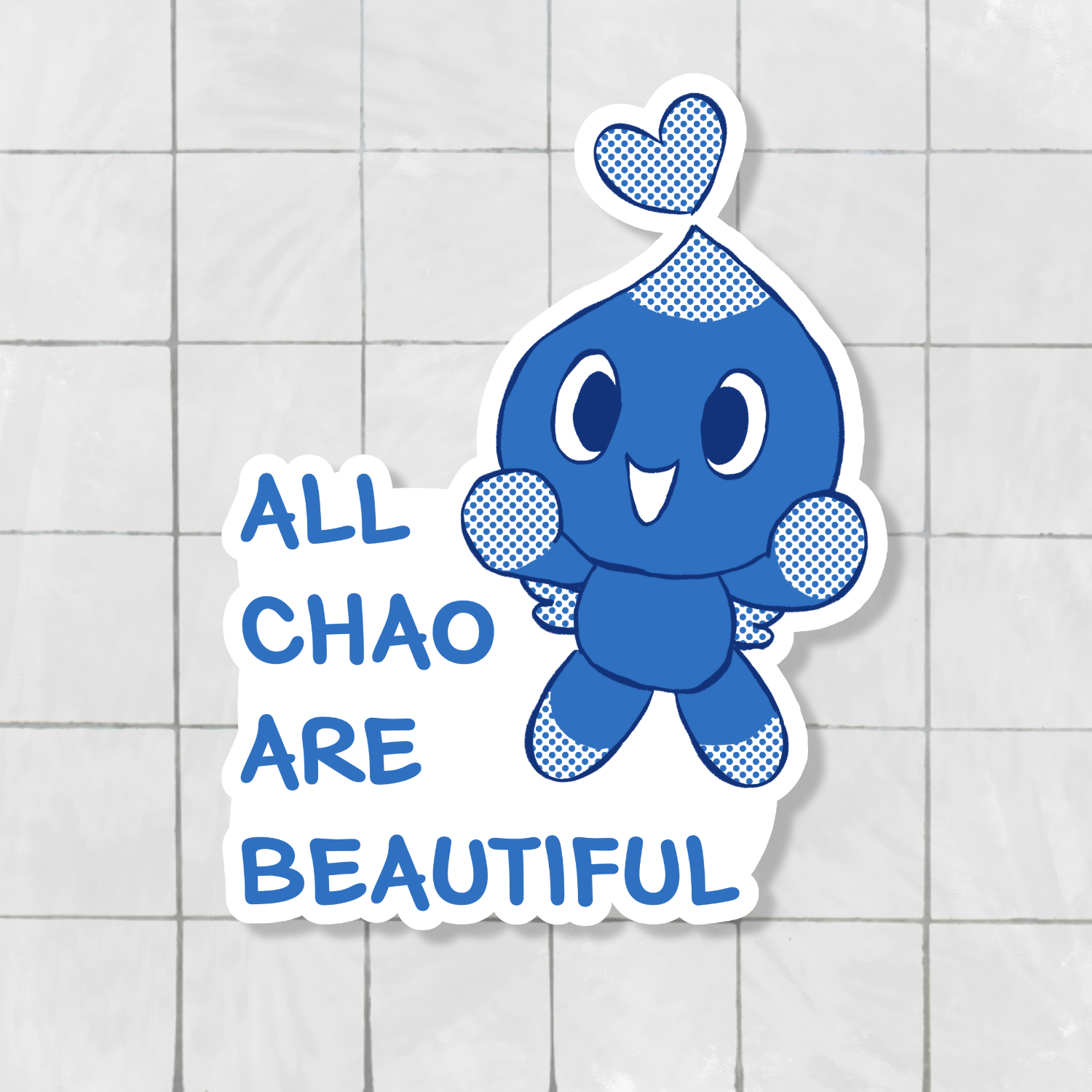 All Beautiful Sticker - DEAD-END CLUB