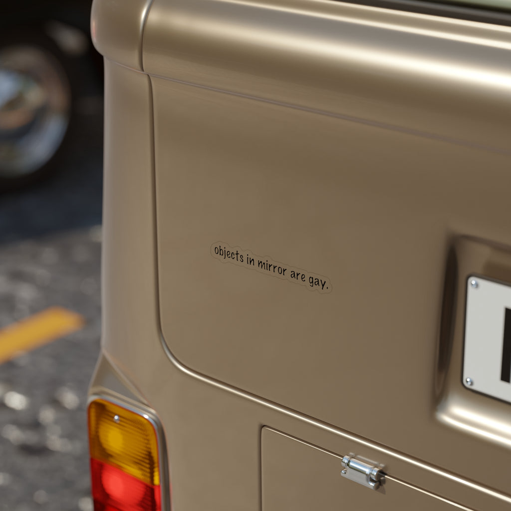 Objects in Mirror Sticker - DEAD-END CLUB