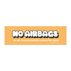 No Airbags Bumper Magnet Yellow - DEAD-END CLUB