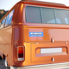 No Airbags Bumper Sticker Blue - DEAD-END CLUB