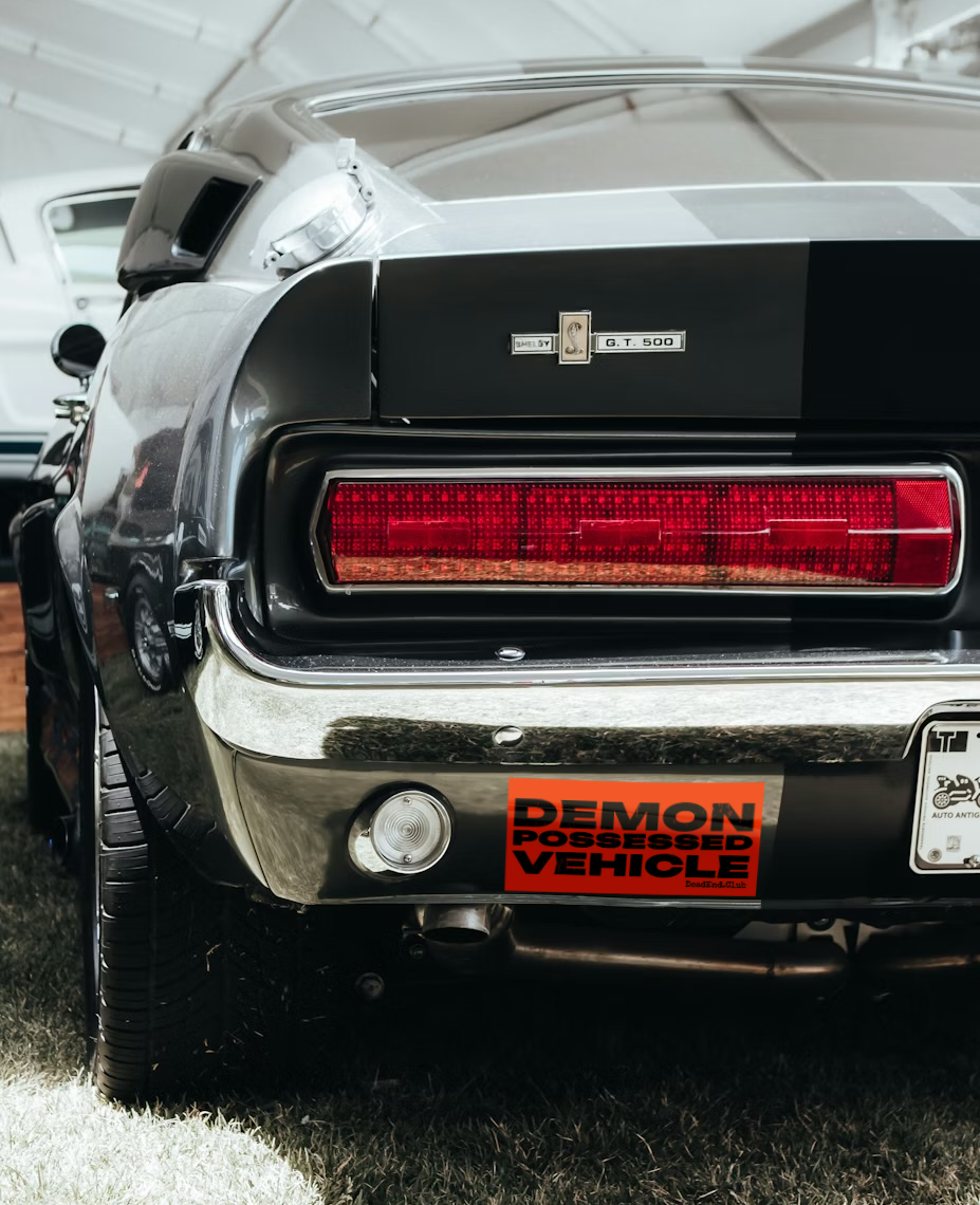 Demon Possessed Bumper Sticker - DEAD-END CLUB