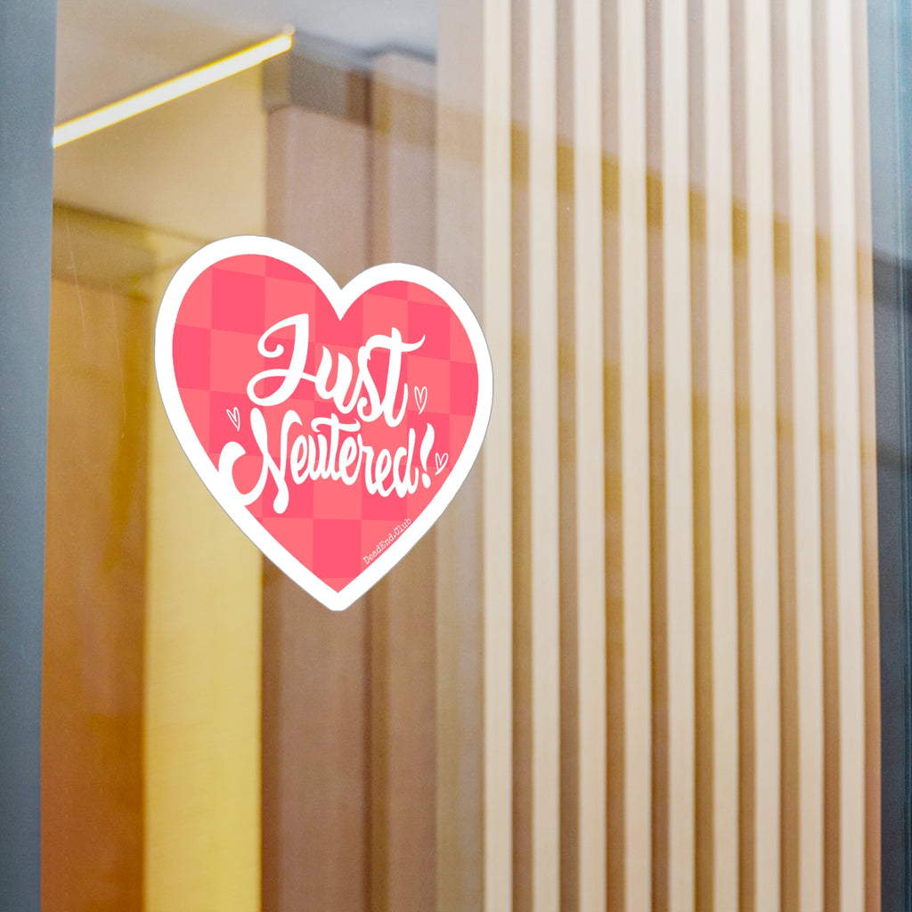 Just Neutered! Sticker - DEAD-END CLUB