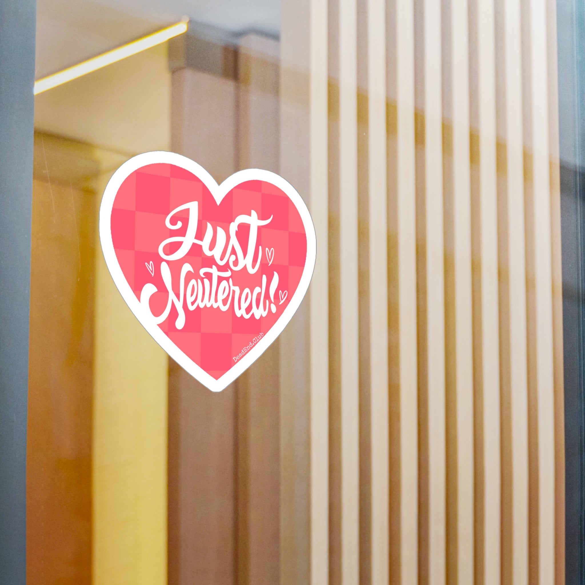 Just Neutered! Sticker - DEAD-END CLUB