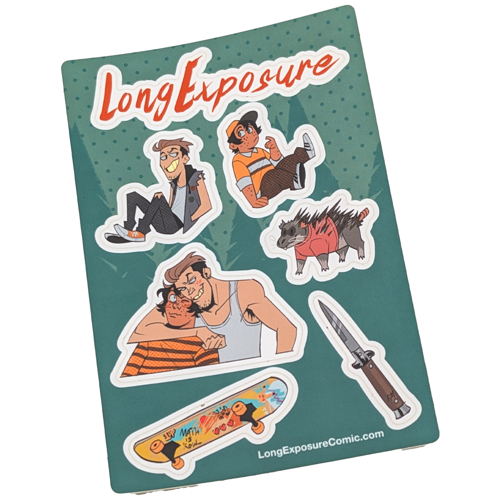 Long Exposure Sticker Sheet - DEAD-END CLUB