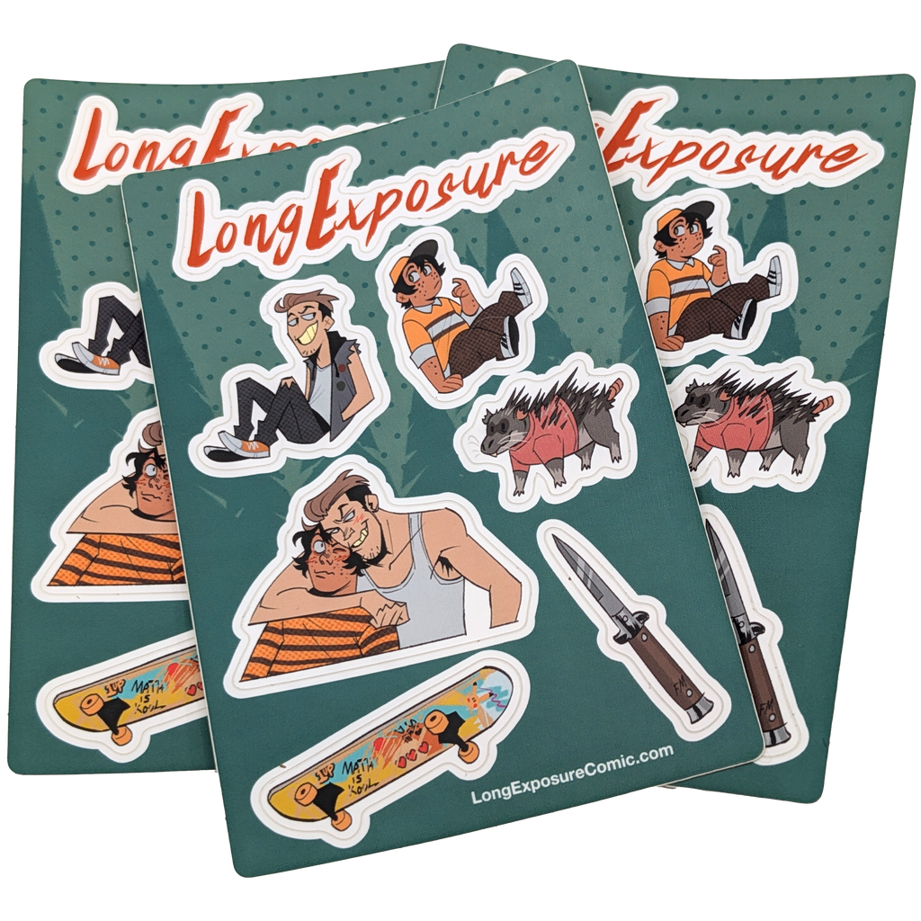 Long Exposure Sticker Sheet - DEAD-END CLUB