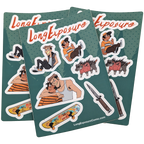 Long Exposure Sticker Sheet - DEAD-END CLUB