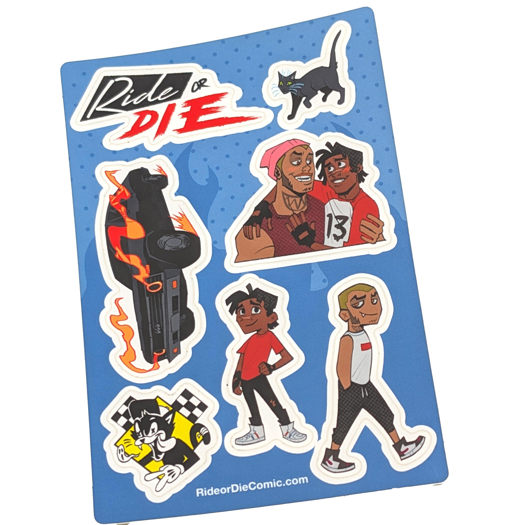 Ride or Die Sticker Sheet