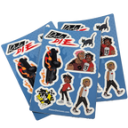 Ride or Die Sticker Sheet - DEAD-END CLUB
