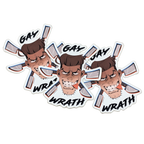 Gay Wrath Sticker - DEAD-END CLUB