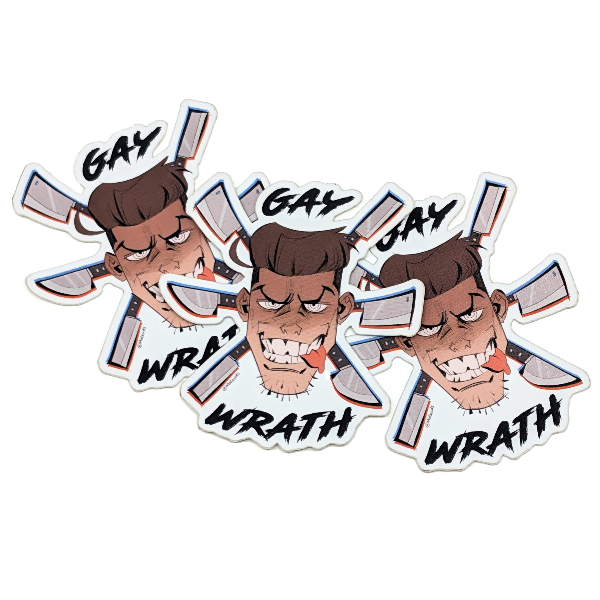 Gay Wrath Sticker