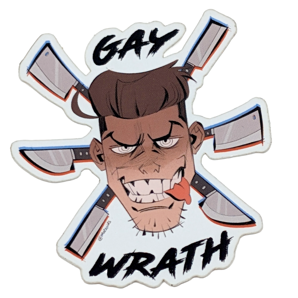 Gay Wrath Sticker - DEAD-END CLUB