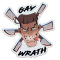 Gay Wrath Sticker - DEAD-END CLUB