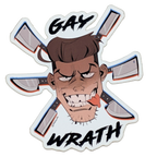 Gay Wrath Sticker - DEAD-END CLUB