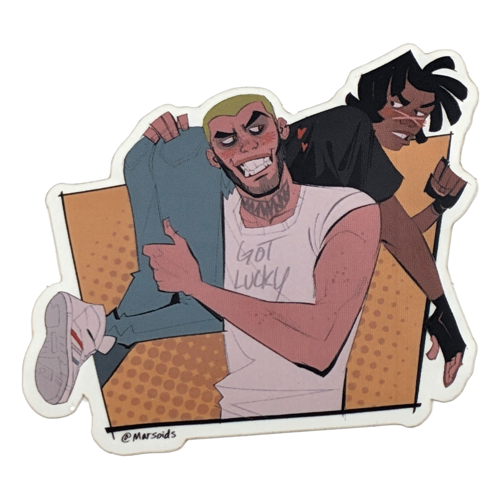 Got Lucky Sticker - DEAD-END CLUB