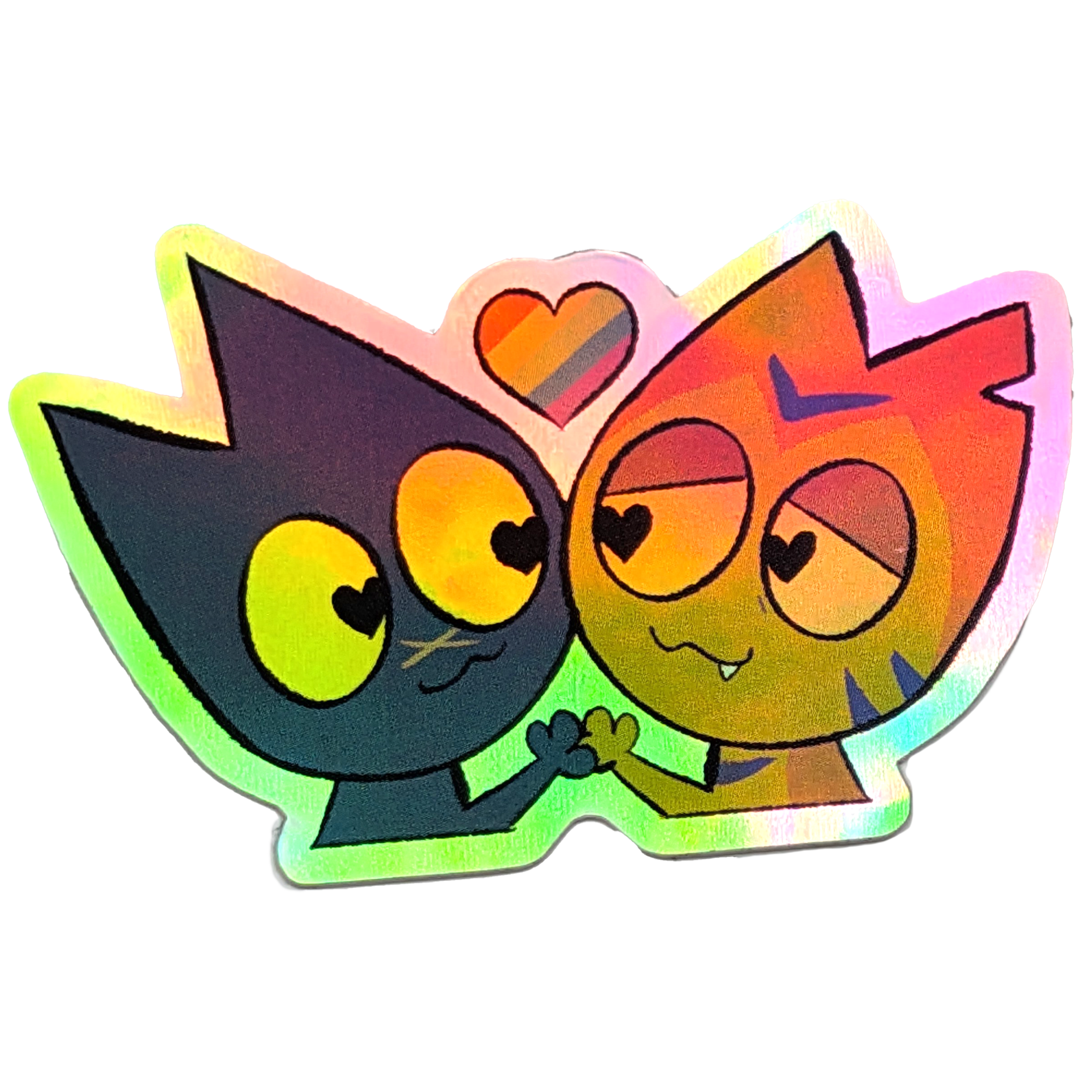Gay Cats Sticker