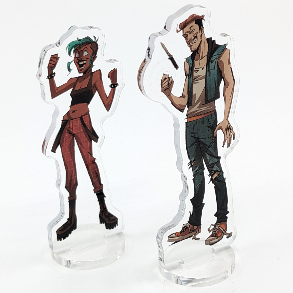 Scratch Standee - DEAD-END CLUB
