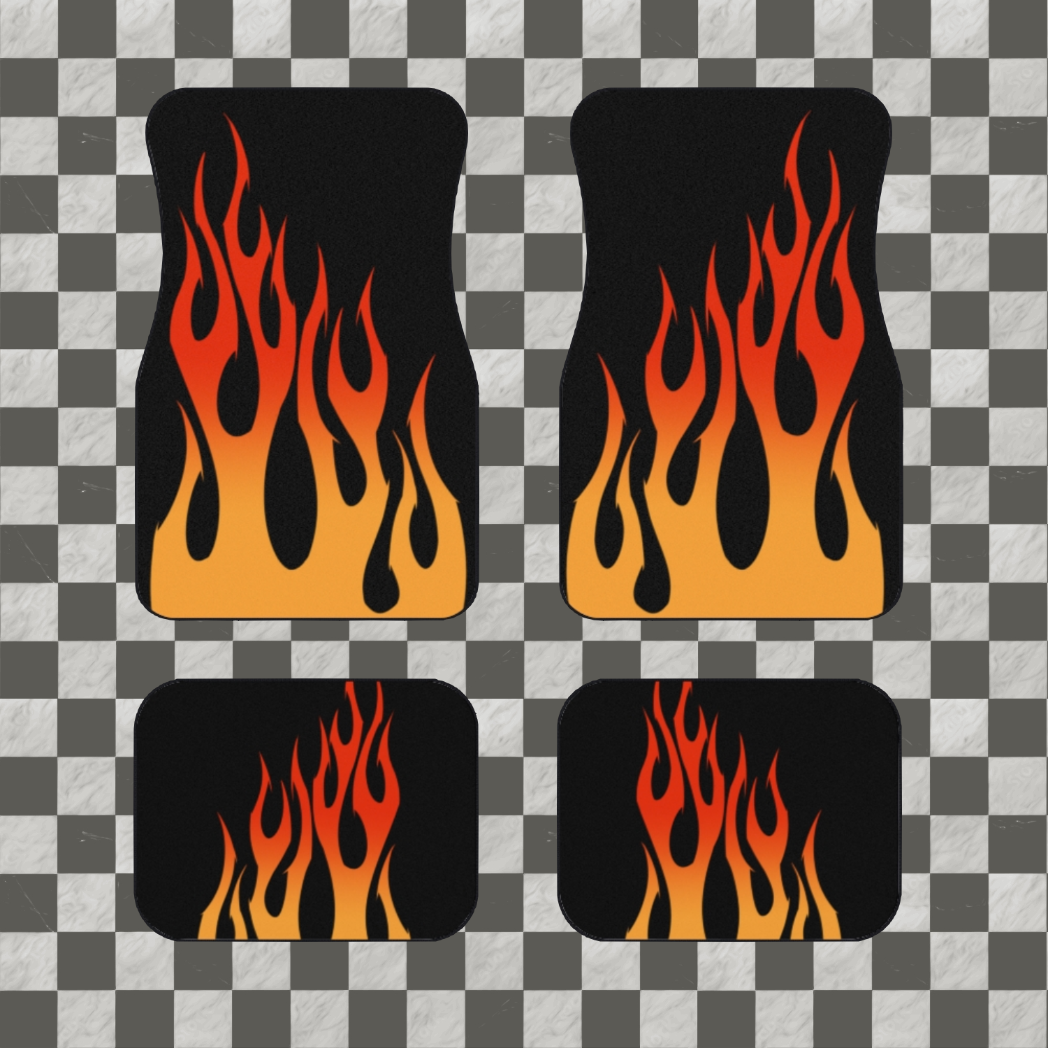 Flameo Car Mats - DEAD-END CLUB